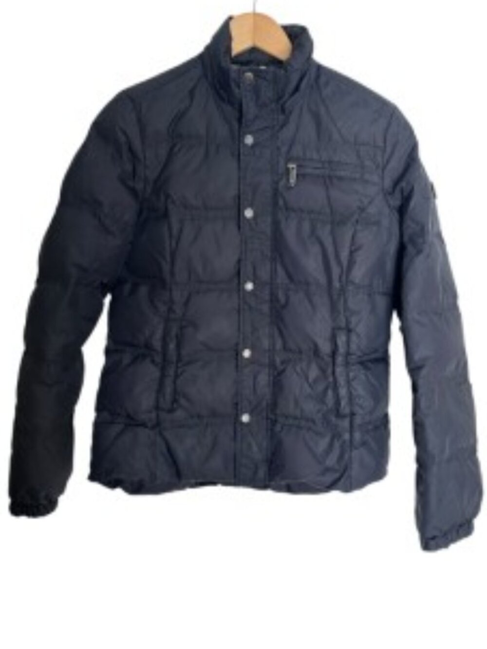 Diesel Black Puffer Down Jacket Medium